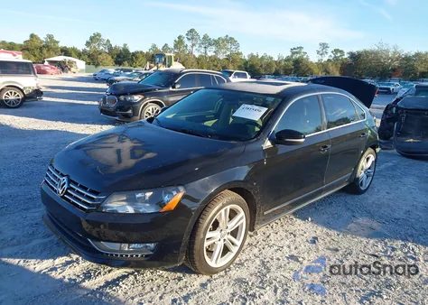2014 Volkswagen Passat 2.0L Tdi Sel Premium из США, поврежденный, VIN 1VWCN7A35EC049925